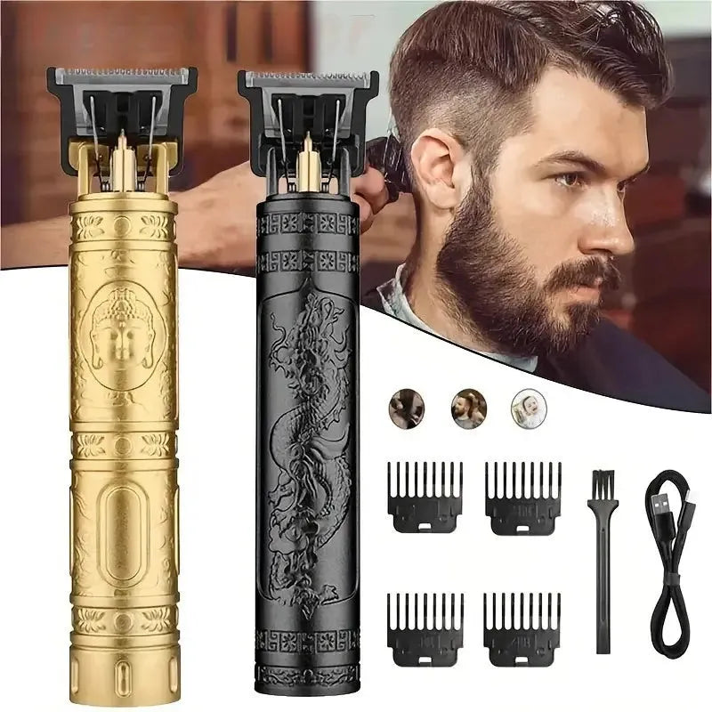 Buddha Metal Trimmer for Men (Gold)