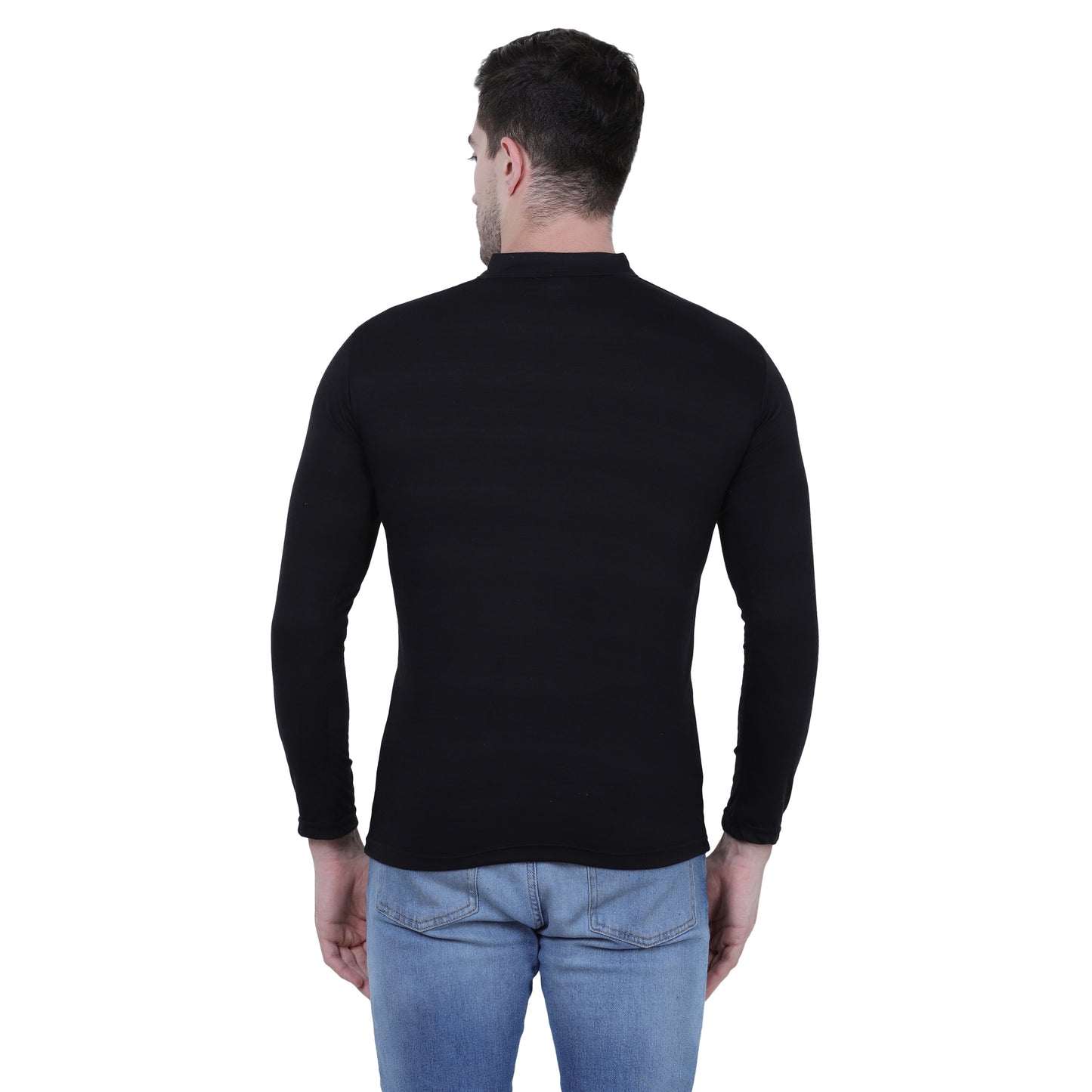 Cotton Blend Full Sleeves Trendy Tshirt For Men's (Pack of 4)