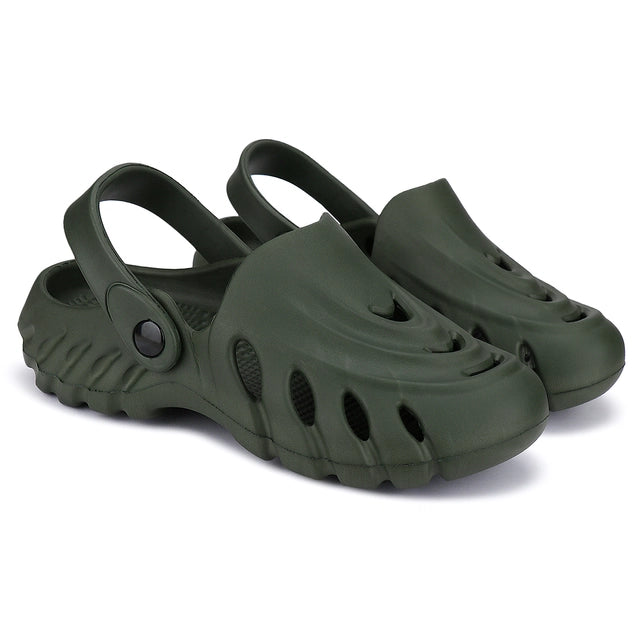 Clogs for Men (Green, 7)