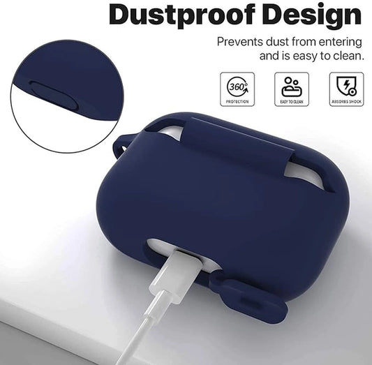 AirPods Pro with Shock-Absorbing Protective Case (Blue)