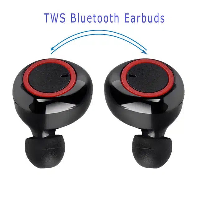 boAt Wireless Bluetooth Earbuds with Charging Case (Black)